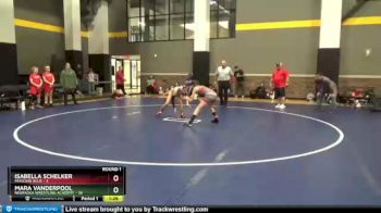100 lbs Round 1 (12 Team) - Isabella Schelker, Missouri Blue vs Mara Vanderpool, Nebraska Wrestling Academy
