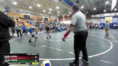 190 lbs Cons. Round 6 - Kaleo Garcia, Gilroy vs Kaden Cryer, Norco