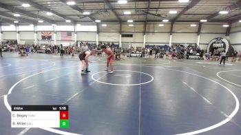 215 lbs Semifinal - Cannon Begay, Evwc vs Bam Miller, Valiant College Prep