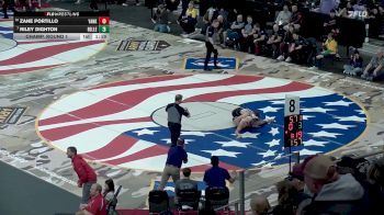 Champ. Round 1 - Riley Dighton, Belle Fourche vs Zane Portillo, Yankton