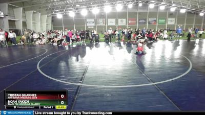 74 lbs Cons. Semi - Noah Yakich, Black Fox Wrestling Academy vs Tristan Guarnes, Mat Demon Wrestling Club