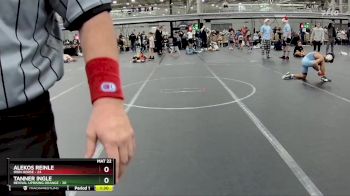 110 lbs Round 3 (4 Team) - Jonas Luskar, Iron Horse vs Tanner Ingle, Revival Uprising Orange