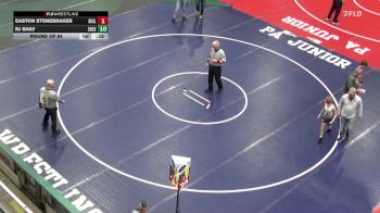 89 lbs Round Of 64 - Easton Stonebraker, Boiling Springs vs Rj Shay, Saegertown