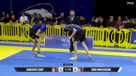 Taner Yunus Secilmis vs Jason Wyatt Carey 2025 Pan IBJJF Jiu-Jitsu No-Gi Championship