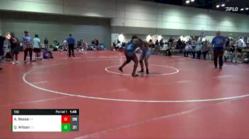 190 lbs Placement Matches (8 Team) - Amarii Reese, Stormettes vs Quisiera Wilson, Big Money Movin