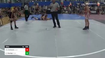 95 lbs Round Of 16 - Carter Cichocki, Lowell Wrestling vs Zachary Montez, Young Guns