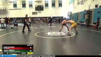 182 lbs Champ. Round 1 - Jack McCrea, Berthoud vs Gage Gibson, Lingle-Ft. Laramie/Southeast