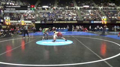 197 lbs Quarterfinal - Tyler Dormanen, Wis.-La Crosse vs Josh Stahl, York (PA)