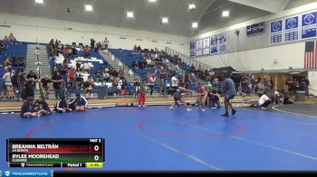 150 lbs 1st Place Match - Breanna Beltrán, La Quinta vs Rylee Moorehead, Elsinore