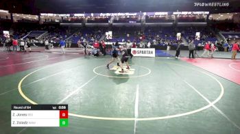 182 lbs Round Of 64 - Zach Jones, Bedford vs Zachary Zoladz, Danvers