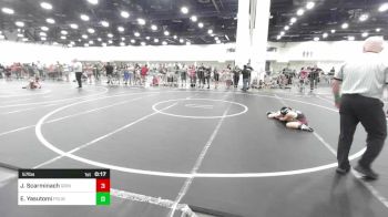 57 lbs 5th Place - John Scarminach, Grindhouse WC vs Enzo Yasutomi, Pounders WC