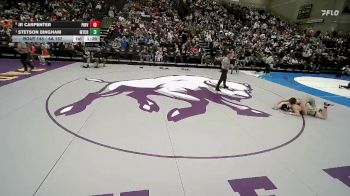 4A 157 lbs Quarterfinal - Stetson Bingham, Mountain Crest vs Jr Carpenter, Pine View