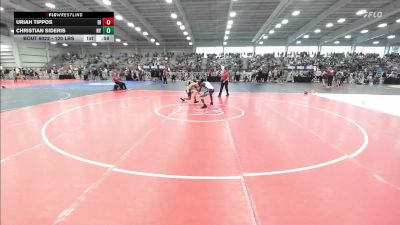 120 lbs Consi Of 64 #1 - Uriah Tippos, RI vs Christian Sideris, NY