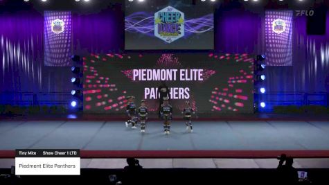 Piedmont Elite Panthers [2022 Tiny Mite Show Cheer 1 LTD] 2022 Pop Warner National Cheer & Dance Championship