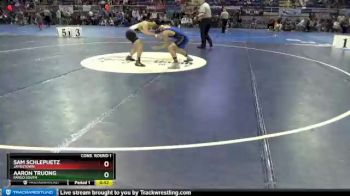 132 lbs Cons. Round 1 - Aaron Truong, Fargo South vs Sam Schlepuetz, Jamestown