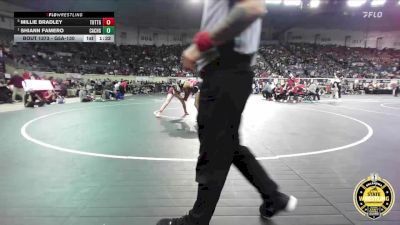 G5A-130 lbs Semifinal - Shiann Famero, Cache-Girls vs Millie Bradley, Tuttle-Girls