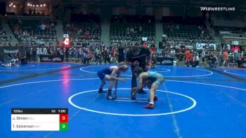 101 lbs Consolation - Joseph Simon, Bull Trained vs Ty Solverson, Sebolt