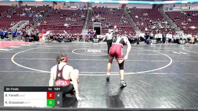 139 lbs Qtr-finals - Benjamin Fanelli, Easton vs Reid Grossman, Gettysburg