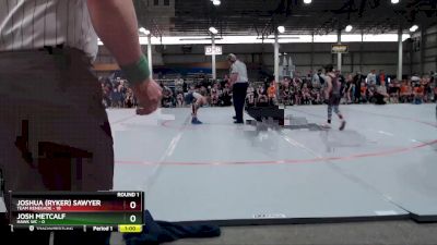 59 lbs Round 1 (4 Team) - Joshua (Ryker) Sawyer, Team Renegade vs Josh Metcalf, Hawk WC