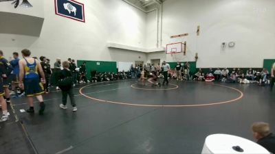 150 lbs Round 5 (6 Team) - Dane Arnoldi, Rock Springs vs Hayden Jensen, Greybull/Riverside