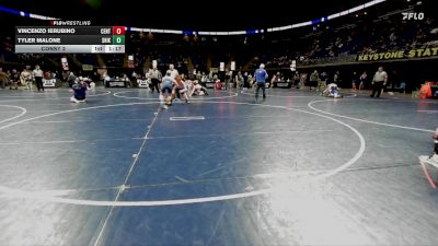 147 lbs Consy 2 - Vincenzo Ierubino, Central Bucks vs Tyler Malone, Shikellamy