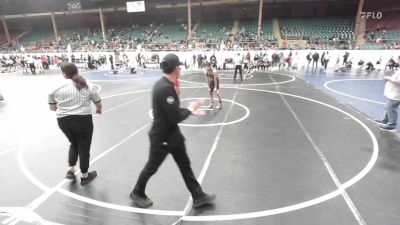 116 lbs Consolation - Evan Graham, Aa Ms Wc vs Michael Peralta, Lockjaw WC