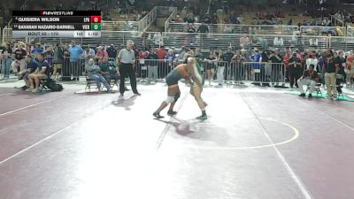 170 lbs Champ. Round 1 - Quisiera Wilson, Lincoln Park Academy vs Savanah Nazario-Darnell, Viera