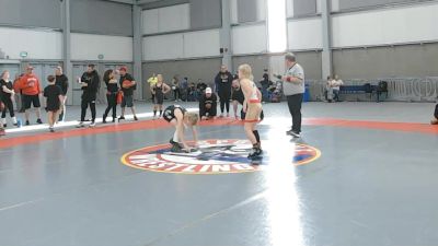 77 lbs Cons. Sub-quarters - Cale Gordon, Deer Park Ironman Wrestling Club vs Beau Franck, NorthEast 509 Wrestling Club