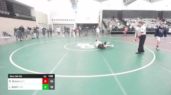 101 lbs Rr Rnd 5 - Nathan Braun, Buxton Red vs Lander Bosh, Utah Select