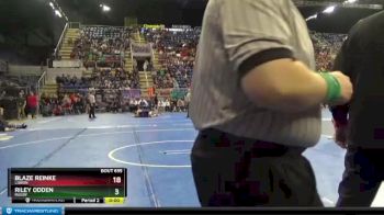 152 lbs Quarterfinal - Blaze Reinke, Lisbon vs Riley Odden, Rugby