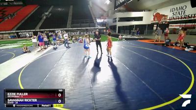 165 lbs Round 3 (16 Team) - Ezzie Fuller, Oklafornia vs Savannah Rickter, Idaho