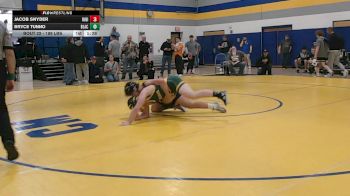 189 lbs Pigtails - Jacob Snyder, Indiana vs Bryce Tunno, Blackhawk