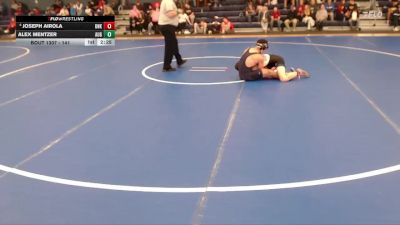 141 lbs Cons. Round 5 - Joseph Airola, Nebraska-Kearney vs Alex Mentzer, Augustana (SD)