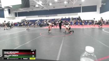 132 lbs Cons. Round 3 - William Creech, Hawkeye vs Isaac Benavidez, 951 Wrestling Club