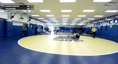 193 lbs Consi Of 16 #2 - Jovanni Mansour, Granite Hills-El Cajon vs Lucas Mata, Sunnyside (AZ)