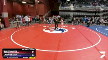 100-106 lbs Round 1 - Hailee Cooper, Shoshoni Sharp Shooters vs Jadyn Graham, Jackson Hole Wrestling Club