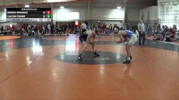 157 lbs Champ. Round 1 - Roman Onorato, Unattached vs Calton Fisher, Tiffin