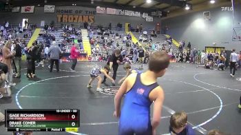 80 lbs Round 2 - Drake Comer, The Storm Wrestling Center vs Gage Richardson, The Storm Wrestling Center