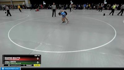 113 lbs Cons. Round 2 - Cole Smith, Patriots Wrestling Club vs Shayne Boutte, Manhattan Wrestling