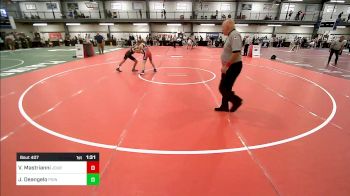 118B lbs Semifinal - Vincent Mastrianni, Journeymen vs Joseph Deangelo, Point Pleasant Boro