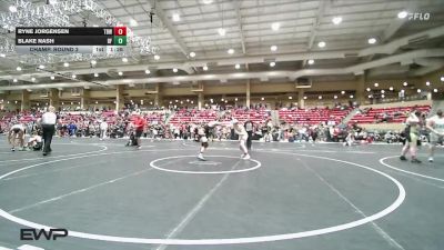 125 lbs Champ. Round 2 - Ryne Jorgensen, The Best Wrestler vs Blake Nash, Black Fox