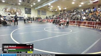 106 lbs Cons. Round 2 - Louie Trujillo, Central vs Eric Sandoval, Cypress