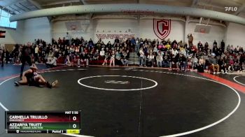 135 lbs Quarterfinal - Azzariya Truitt, Central - Grand Junction vs Carmella Trujillo, Eaglecrest