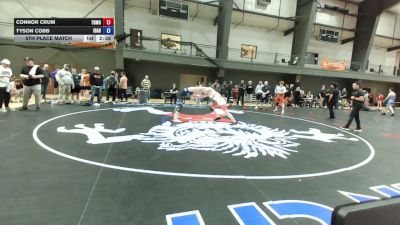 150 lbs 5th Place Match - Connor Crum, Thunder Mountain vs Tyson Cobb, Idaho