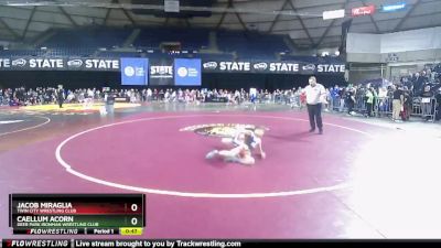 78 lbs Cons. Round 3 - Jacob Miraglia, Twin City Wrestling Club vs Caellum Acorn, Deer Park Ironman Wrestling Club
