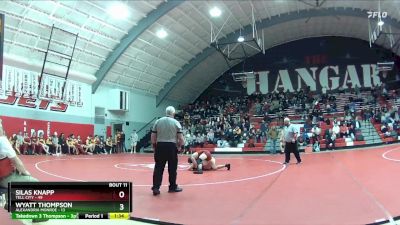 132 lbs Quarters & Wb (16 Team) - Wyatt Thompson, Alexandria Monroe vs Silas Knapp, Tell City