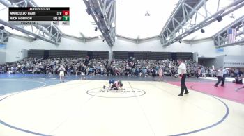 85-I lbs Consi Of 4 - Marcello Bari, Cordoba Trained vs Nick Hobson, GPS Wrestling Club