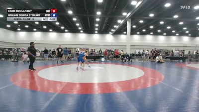144 lbs Cons. Rd Of 16 - Cane Smolarsky, Camden Outsiders vs William DeLuca Stewart, Cincinnati Central Wrestling Club