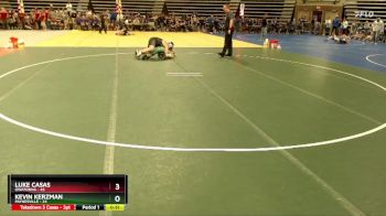 215 lbs Quarterfinals (8 Team) - Kevin Kerzman, Paynesville vs Luke Casas, Owatonna