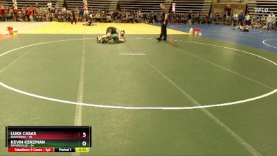 215 lbs Quarterfinals (8 Team) - Kevin Kerzman, Paynesville vs Luke Casas, Owatonna